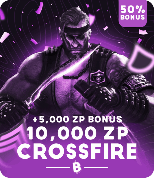 CrossFire Card - 10,000 ZP (+Bonus)