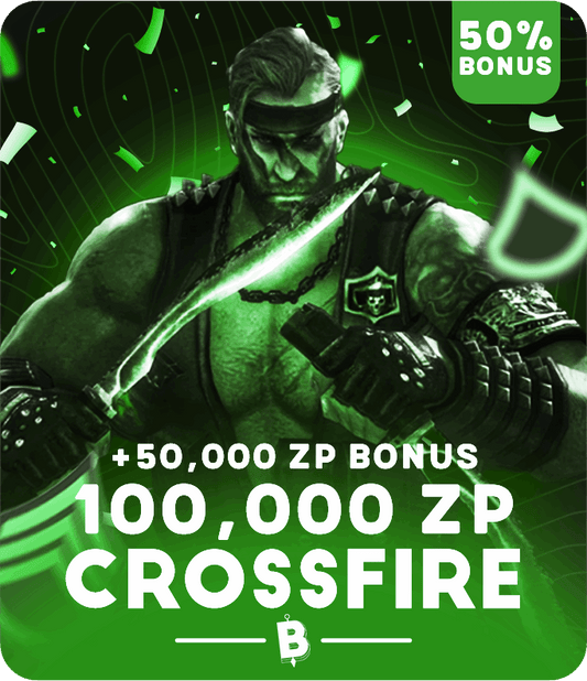 CrossFire Card - 100,000 ZP (+Bonus)