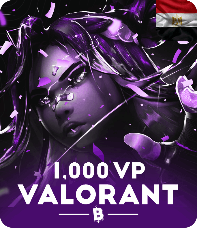 Valorant 1000 VP (Egypt)