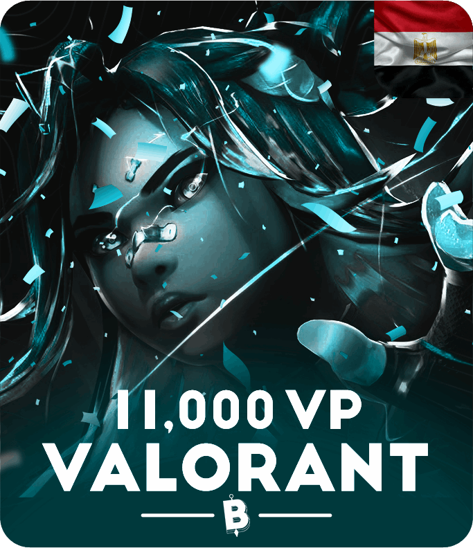 Valorant 11000 VP (Egypt)