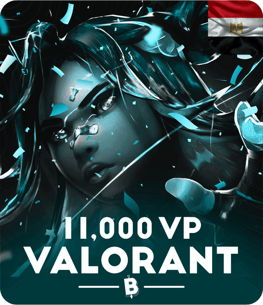 Valorant 11000 VP (Egypt)