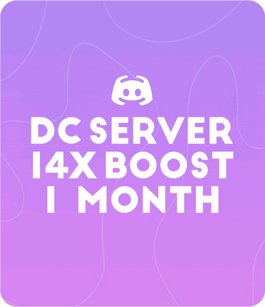 Discord Server Boost - 14x Level 3 - 1 Month