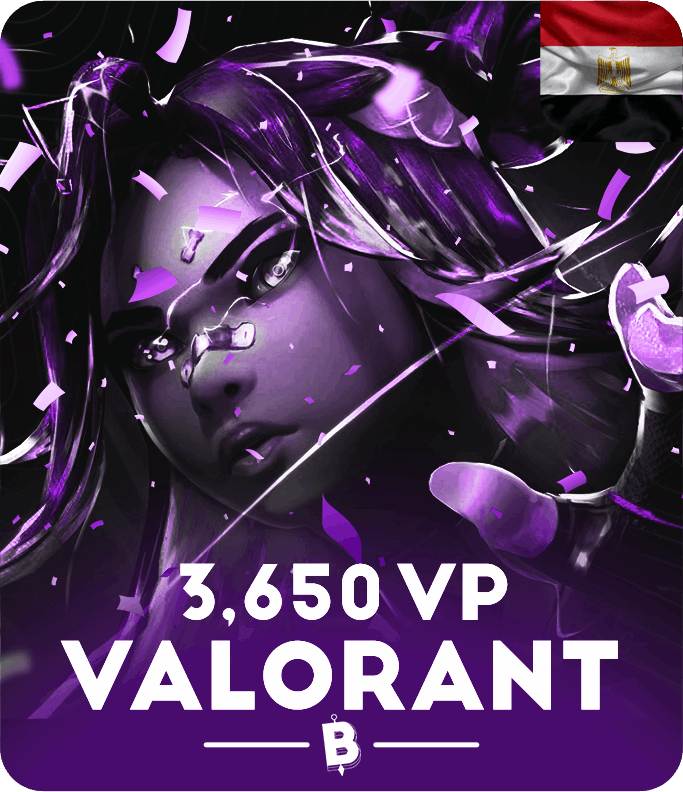 Valorant 3650 VP (Egypt)