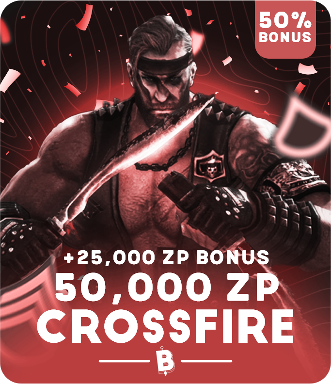 بطاقة كروس فاير 75,000 زدبي