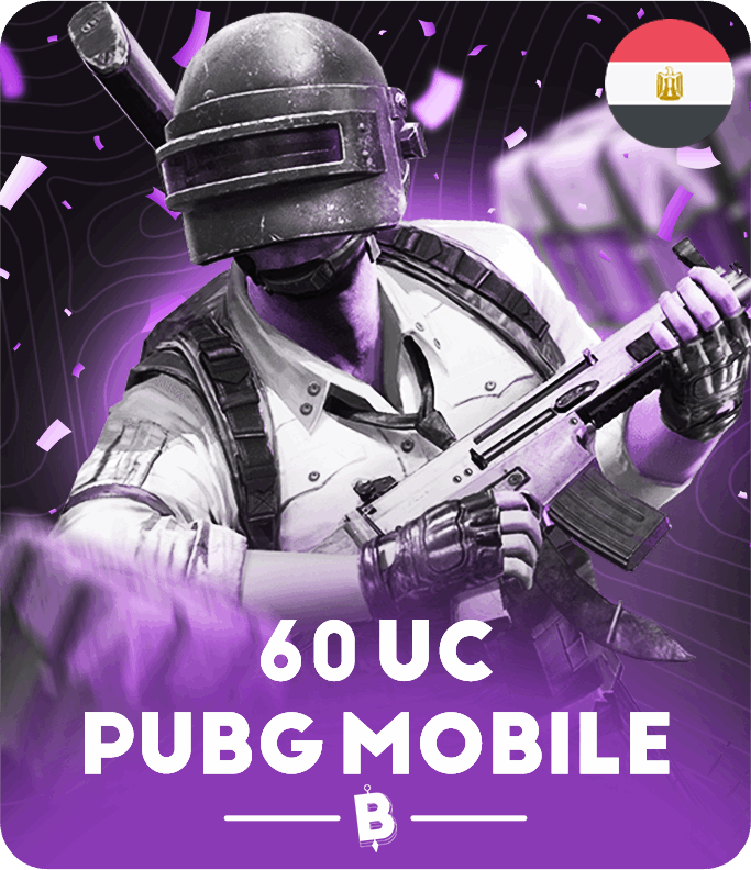 PUBG Mobile 60 UC (Egypt)