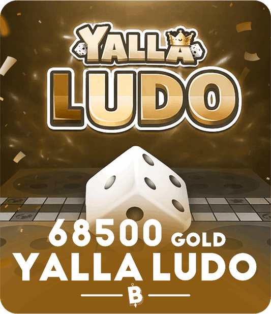 Yalla Ludo 2 USD (68,500 Gold)