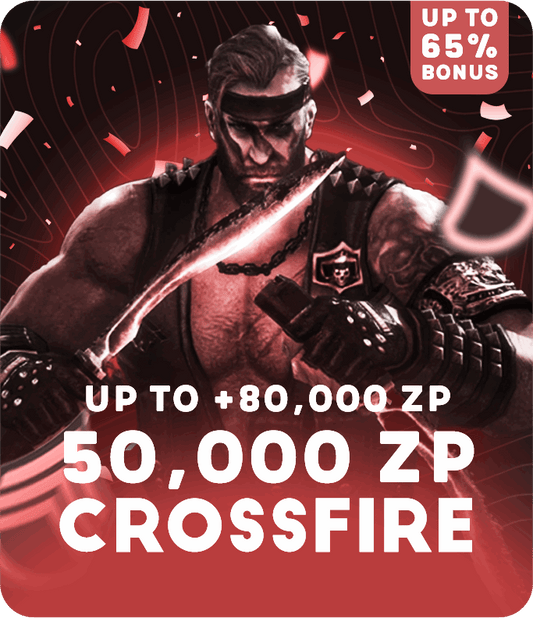 CrossFire 80,000 ZP (50,000 ZP+Bonus)