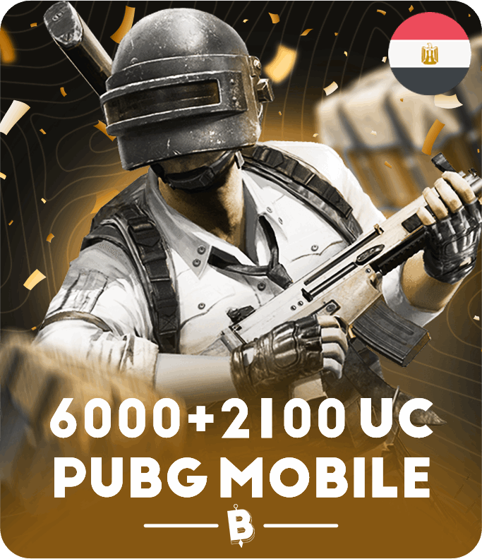 PUBG Mobile 8100 UC (Egypt)
