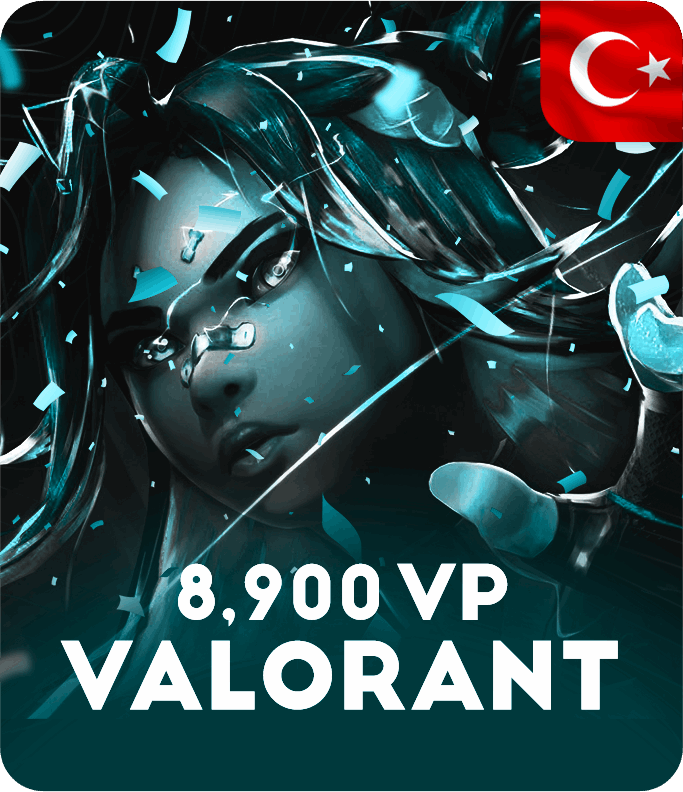 Valorant 8900 VP (Turkey)