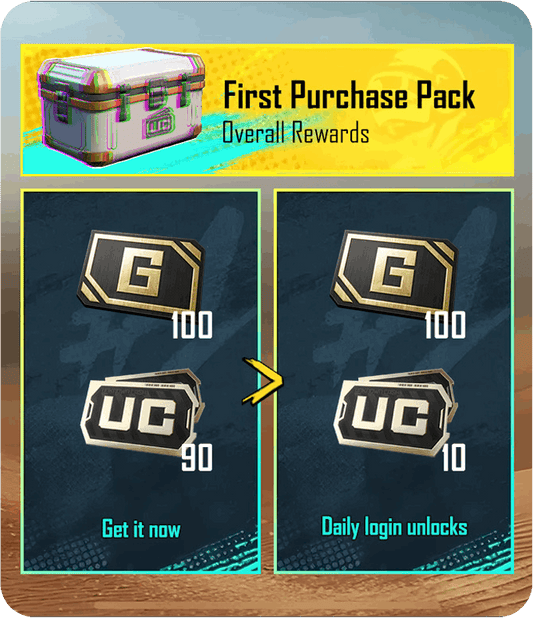 PUBG Mobile First Purchase Pack (Egypt)