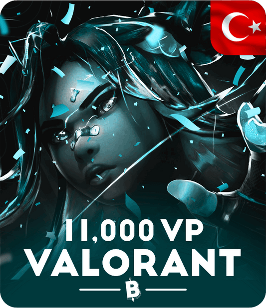 Valorant 11000 VP (Turkey)