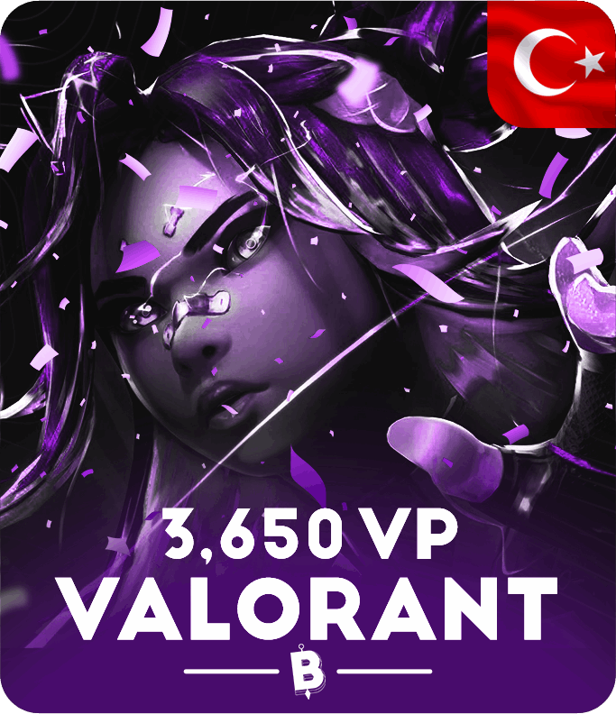 Valorant 3650 VP (Turkey)