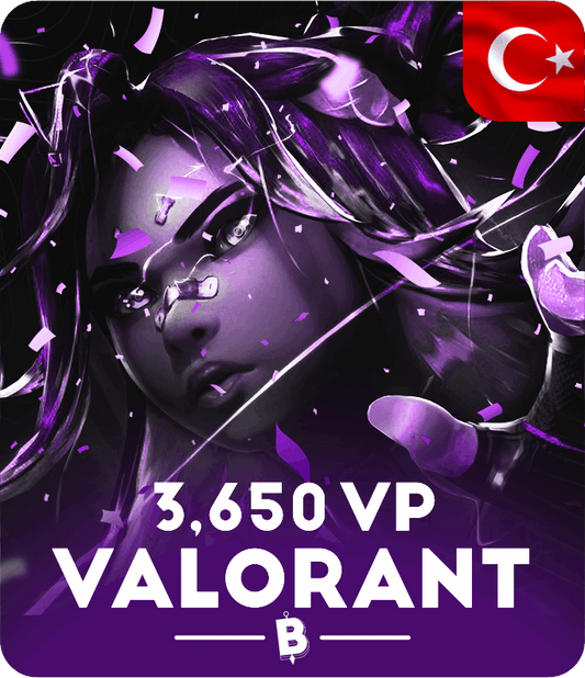 Valorant 3650 VP (Turkey)