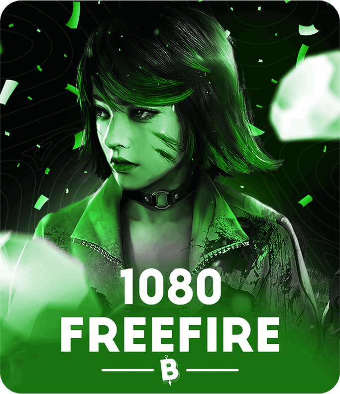 Free Fire 1080 Diamonds (Code)