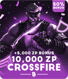 CrossFire Card - 10,000 ZP (+Bonus)
