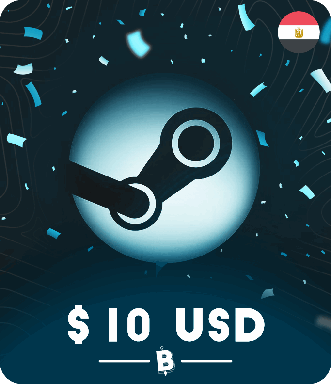 Steam 10.00 USD (Egypt)