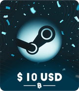 Steam $10 USD Gift Card