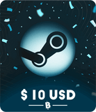 Steam $10 USD Gift Card