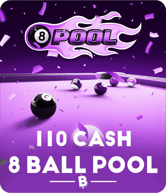 110 كاش 8 Ball Pool