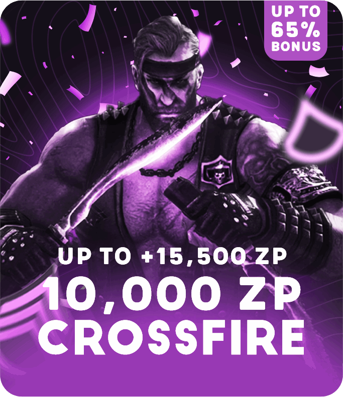 CrossFire 15,500 ZP (10,000 ZP+Bonus)
