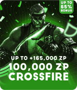 CrossFire 165,000 ZP (100,000 ZP+Bonus)