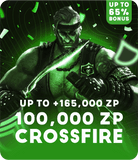 CrossFire 165,000 ZP (100,000 ZP+Bonus)