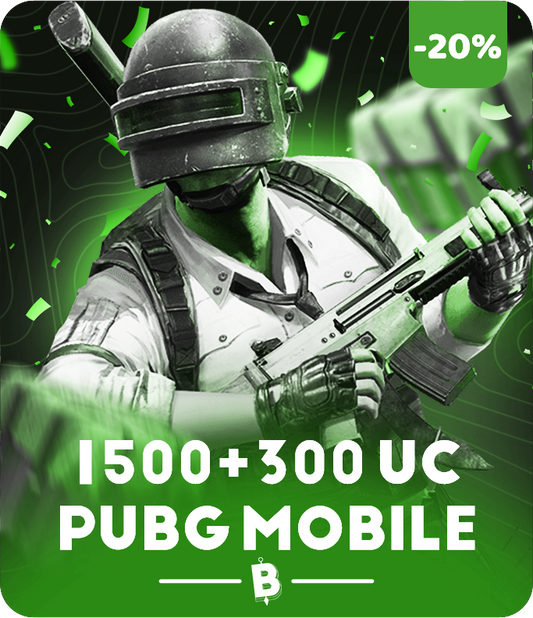 PUBG Mobile 1800 UC