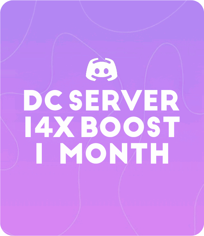 Discord Server Boost - 14x Level 3 - 1 Month