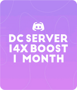 Discord Server Boost - 14x Level 3 - 1 Month