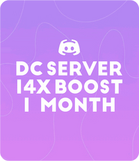 Discord Server Boost - 14x Level 3 - 1 Month