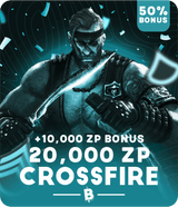 CrossFire Card - 20,000 ZP (+Bonus)