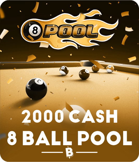 2000 Cash for 8 Ball Pool