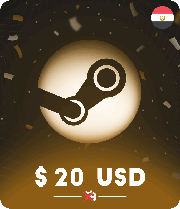 $20 Steam Wallet (Egypt)