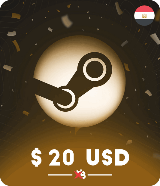 $20 Steam Wallet (Egypt)