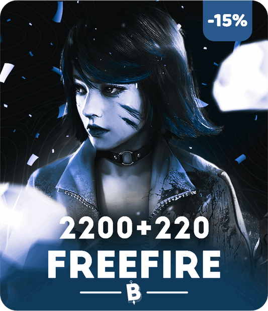 Free Fire 2200+220 Diamonds