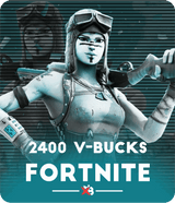 Fortnite 2,400 V-Bucks