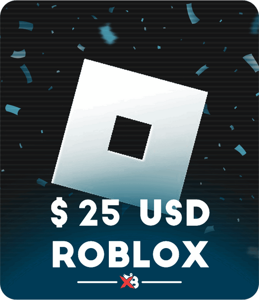 Roblox $25 Gift Card (2500 Robux)