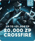 CrossFire 31,000 ZP (20,000 ZP+Bonus)