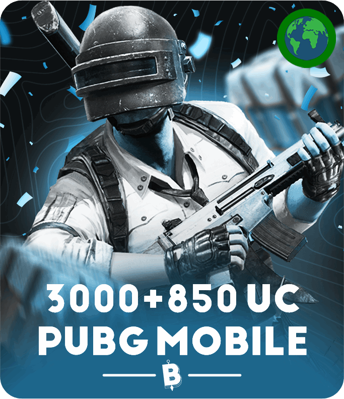 ببجي موبايل 3850 شدة (كود)