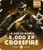 CrossFire Card - 5,000 ZP (+Bonus)