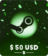 Steam $50 USD Gift Card