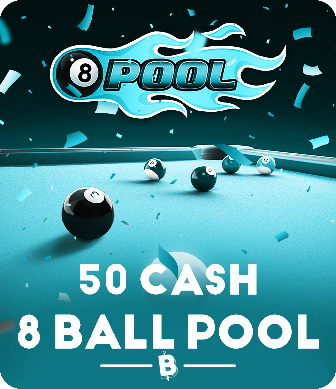 50 Cash for 8 Ball Pool