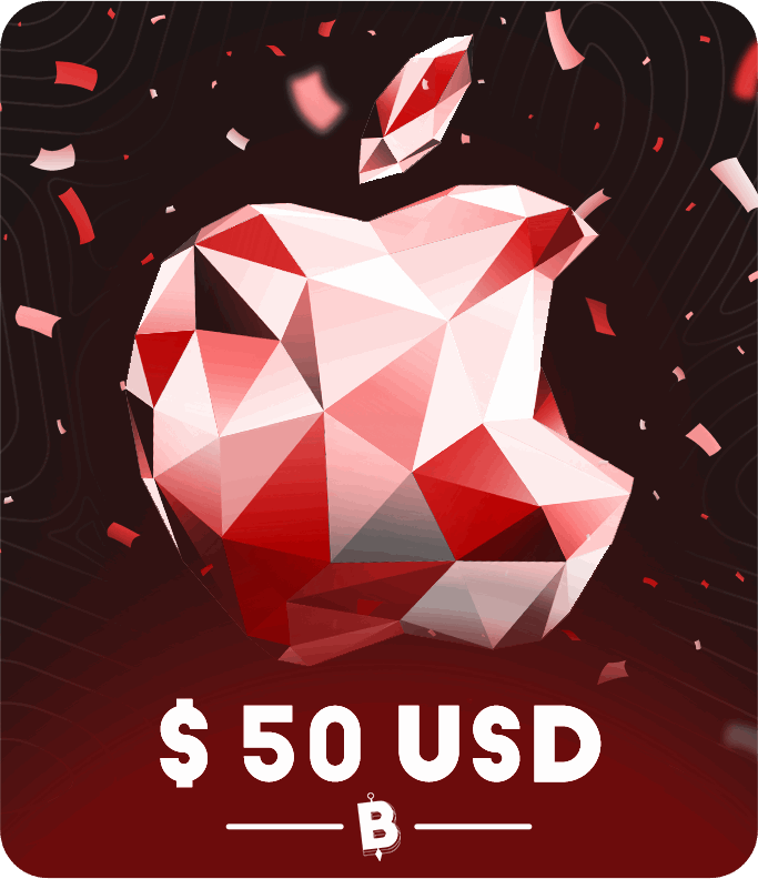 بطاقة ابل / ايتونز 50 دولار (الولايات المتحدة)