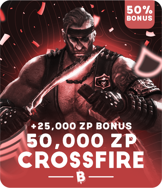 بطاقة كروس فاير 75,000 زدبي
