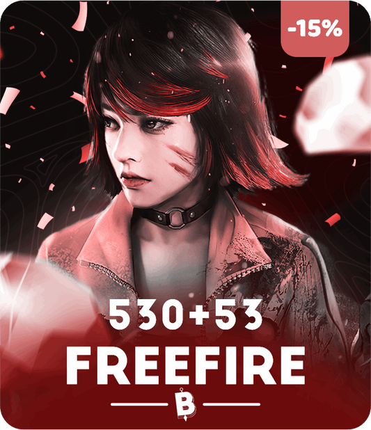 Free Fire 530+53 Diamonds