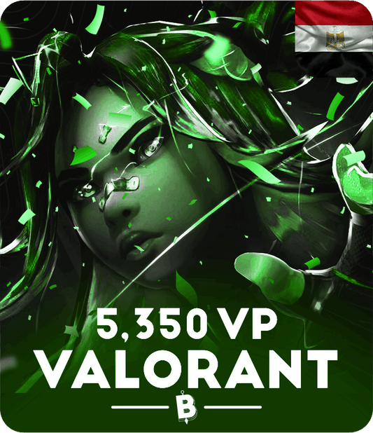 Valorant 5350 VP (Egypt)