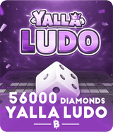 Yalla Ludo 100 USD (56,000 Diamonds)
