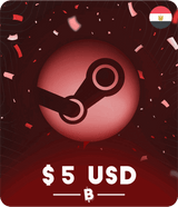 Steam 5.00 USD (Egypt)