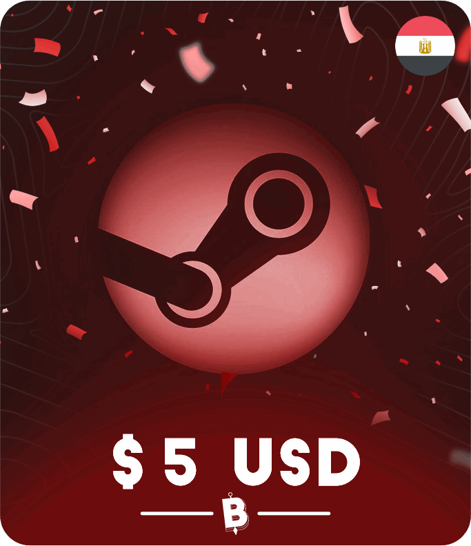 Steam 5.00 USD (Egypt)