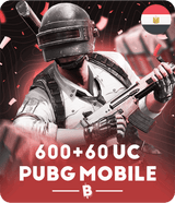 PUBG Mobile 660 UC (Egypt)
